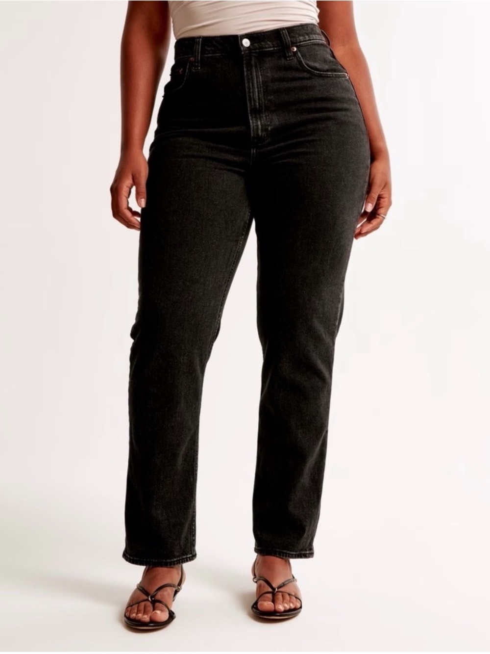 Abercrombie & Fitch Black Curve Love Jeans
